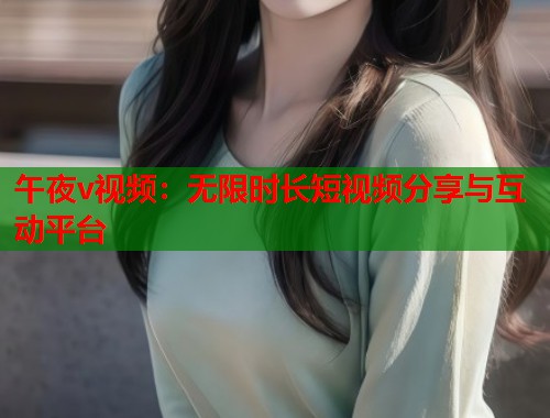 午夜v视频：无限时长短视频分享与互动平台  第1张