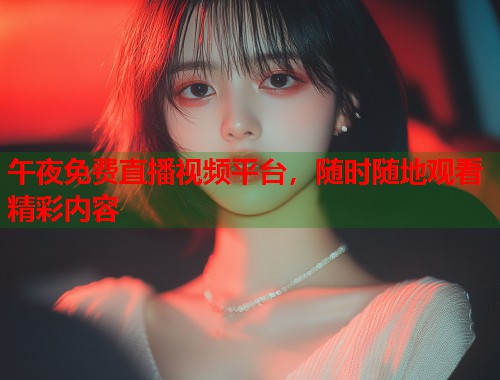 午夜免费直播视频平台，随时随地观看精彩内容