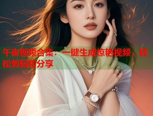 午夜视频合集：一键生成惊艳视频，轻松剪辑和分享